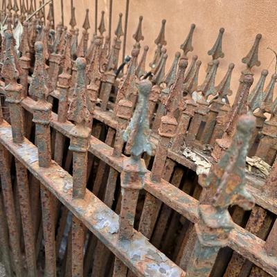 Antique Wrought Iron Fencing (see description)