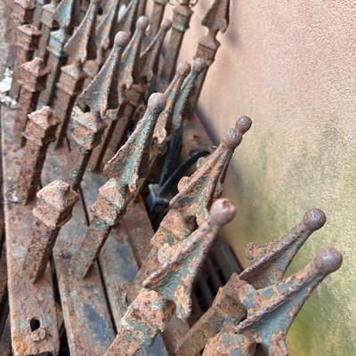 Antique Wrought Iron Fencing (see description)