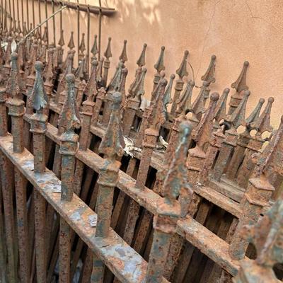 Antique Wrought Iron Fencing (see description)