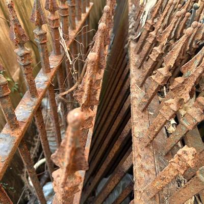 Antique Wrought Iron Fencing (see description)