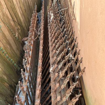 Antique Wrought Iron Fencing (see description)