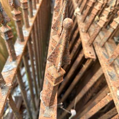 Antique Wrought Iron Fencing (see description)