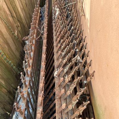 Antique Wrought Iron Fencing (see description)