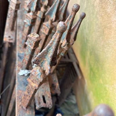Antique Wrought Iron Fencing (see description)