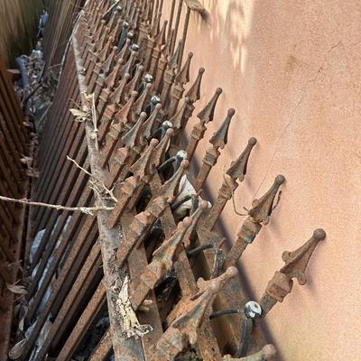 Antique Wrought Iron Fencing (see description)