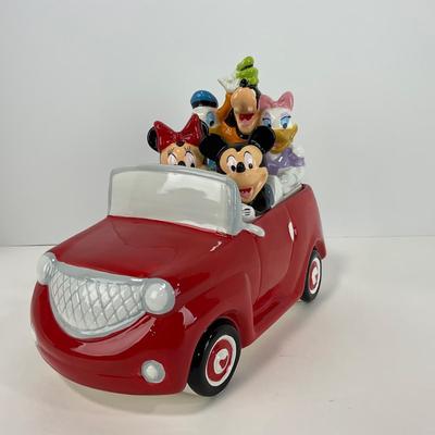 -17- WESTLAND | Retired Disney Mickey Mouse & Friends Road Trip Cookie Jar