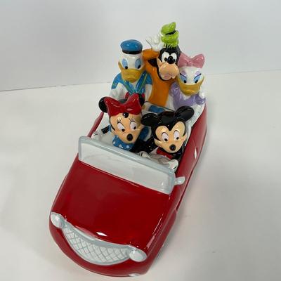 -17- WESTLAND | Retired Disney Mickey Mouse & Friends Road Trip Cookie Jar