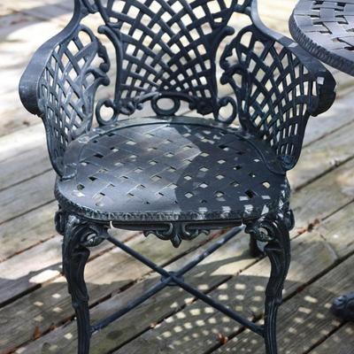 Bistro Set of Two Chairs and Table