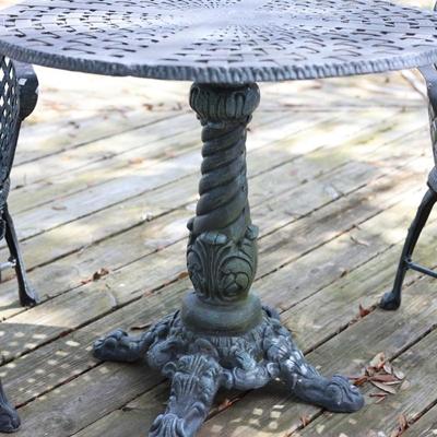 Bistro Set of Two Chairs and Table