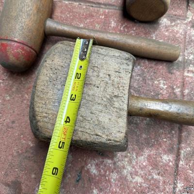 Wooden Mallet Lot