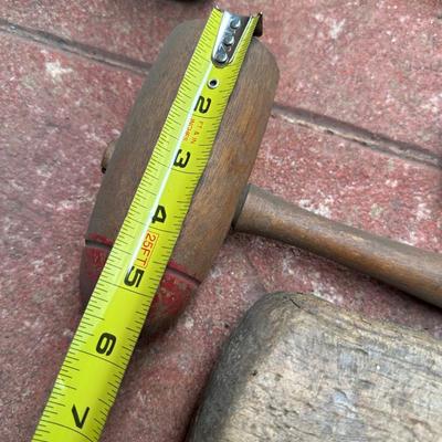 Wooden Mallet Lot