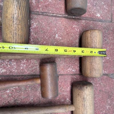 Wooden Mallet Lot