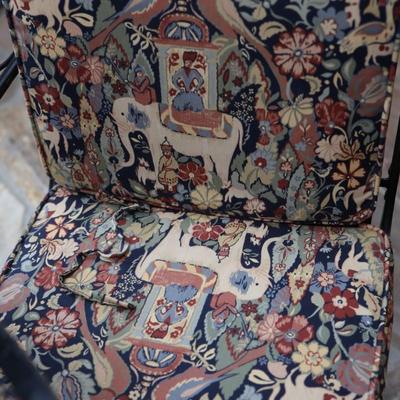 Wrought Iron Table and Four Chairs - Kept Indoors