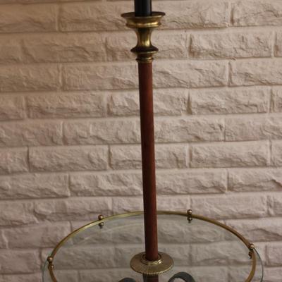 Floor Lamp w/ Built in Table