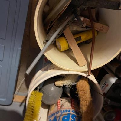 Toolbox and Tool Shelf Lot 2