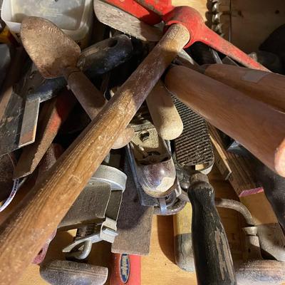 Toolbox and Tool Shelf Lot 2