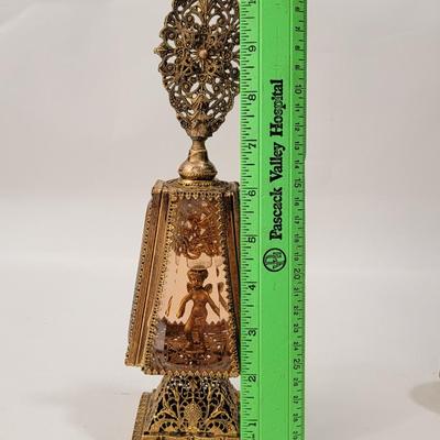 French gold gilt Vanity perfume/ trinket display