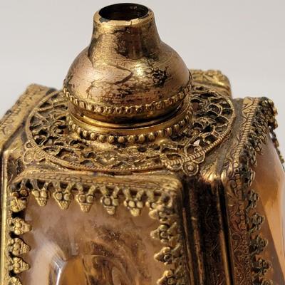 French gold gilt Vanity perfume/ trinket display