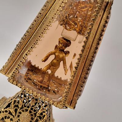 French gold gilt Vanity perfume/ trinket display