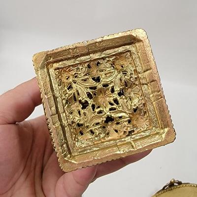 French gold gilt Vanity perfume/ trinket display
