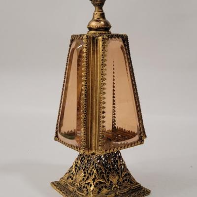 French gold gilt Vanity perfume/ trinket display