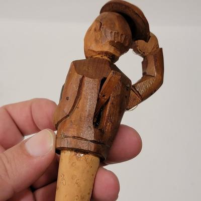 5 Pc hand carved moveable cork stoppers