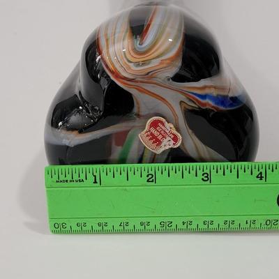 Handblown Art Glass vase MCM
