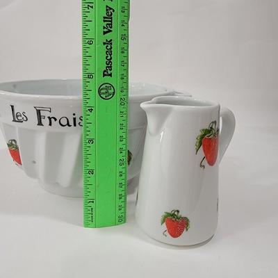 Philippe Deshoulieres France, porcelain 2 pc lot