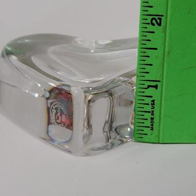 Tiffany, Baccarat, Warerford 3 pc lot