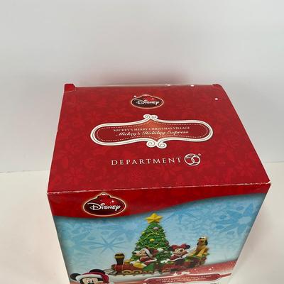 -33- DEPT56 | Mickey Mouse Holiday Express Figure
