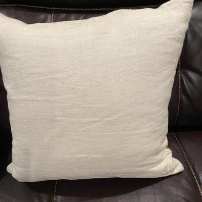 2 Jonathan Adler LSD beaded pillows - hand beaded. 20â€