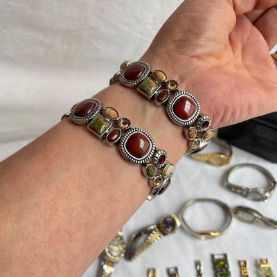 Ladies Watches w/ Semi-Precious Stones (P-SS)