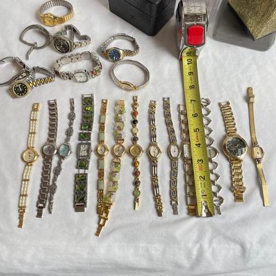 Ladies Watches w/ Semi-Precious Stones (P-SS)