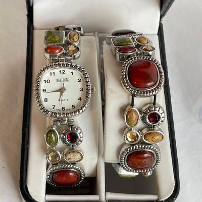 Ladies Watches w/ Semi-Precious Stones (P-SS)