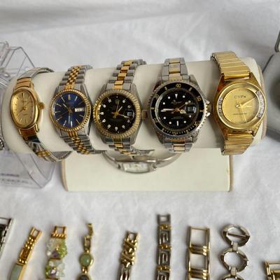 Ladies Watches w/ Semi-Precious Stones (P-SS)