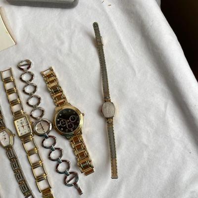 Ladies Watches w/ Semi-Precious Stones (P-SS)