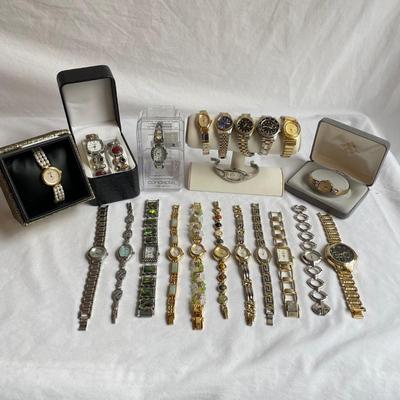 Ladies Watches w/ Semi-Precious Stones (P-SS)