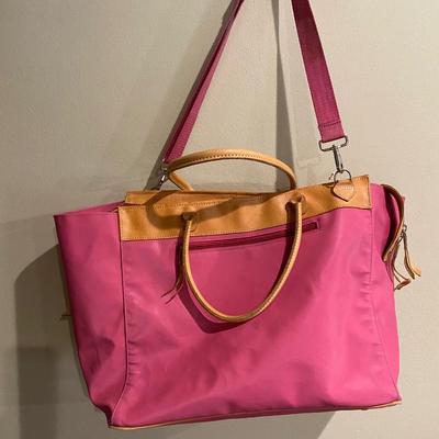 Jon Hart designer day tripper bag - Molly pink.
