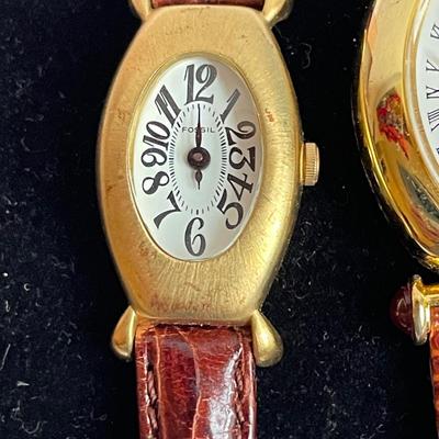 Ashley â€œSwatchâ€ Set plus More Leather Banded Watches (P-SS)