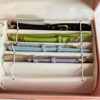 Ashley â€œSwatchâ€ Set plus More Leather Banded Watches (P-SS)