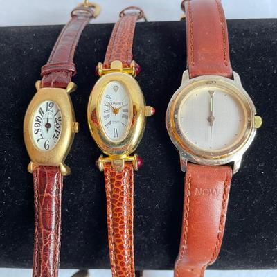 Ashley â€œSwatchâ€ Set plus More Leather Banded Watches (P-SS)