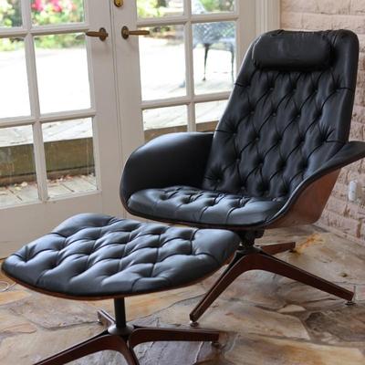 PLYCRAFT Mid-Century Lounge Chair w/ Ottoman