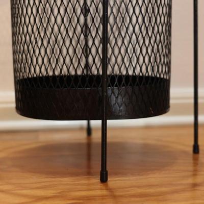 Floating Metal Mesh Wastebasket