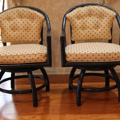 Pair of Vintage Swivel Chairs