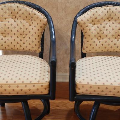 Pair of Vintage Swivel Chairs
