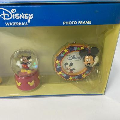 -67- COLLECTIBLE | Disney Mickey Mouse Photo Clip, Waterball, & Photo Frame