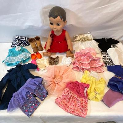 Luvabella Baby Doll, clothes, plus AMERICAN Girl Clothes .