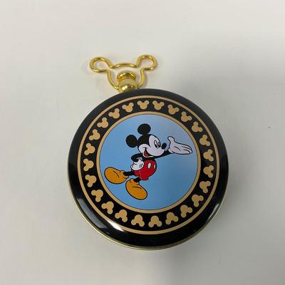 -72- POCKET WATCH | Verichron Mickey Mouse Fishing Quartz Japan