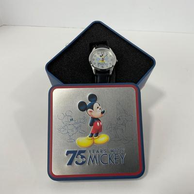 -74- WATCH | Mickey Mouse Disney 75th Anniversary Collector Tin