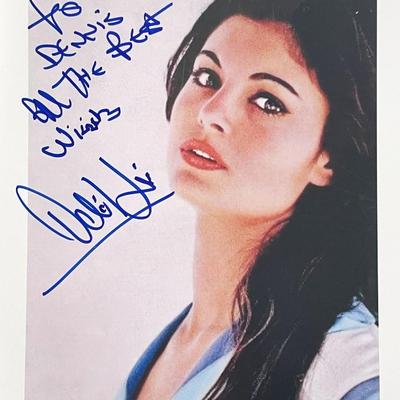 Casino Royale actress Daliah Lavi signed photo